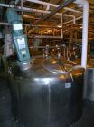 Used Mueller Tank, 2000 Gallon, Model F, Stainless Steel, Vertical. 76