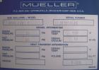 2,500 Gallon Stainless Steel Mueller Pressure Tank, Model 