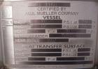2,500 Gallon Stainless Steel Mueller Pressure Tank, Model 