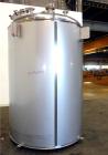 1660 Gallon Stainless Steel Mueller Pressure Tank, Model F
