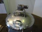 Used Mueller Mix Tank, 1,500 Gallon, Model F, 304 Stainless Steel, Vertical