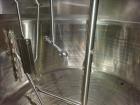 Used Mueller Mix Tank, 1,500 Gallon, Model F, 304 Stainless Steel, Vertical