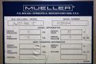 Used Mueller Mix Tank, 1,500 Gallon, Model F, 304 Stainless Steel, Vertical