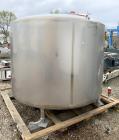 Mueller Stainless Steel Jacketed 1,500 Gallon Tank