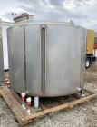 Mueller Stainless Steel Jacketed 1,500 Gallon Tank