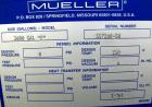Unused-NEW: Mueller tank, 3000 gallon, 304/304L stainless steel, vertical. 96