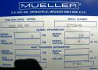 Unused-NEW: Mueller tank, 3000 gallon, 304/304L stainless steel, vertical. 96
