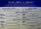 Unused-NEW: Mueller tank, 3000 gallon, 304/304L stainless steel, vertical. 96