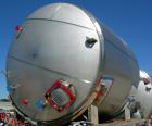 Unused-NEW: Mueller tank, 3000 gallon, 304/304L stainless steel, vertical. 96