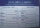 Unused- Mueller Coalescer Pressure Tank, 1600 Gallon, Model 
