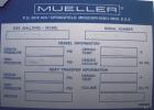 Unused- Mueller Coalescer Pressure Tank, 1600 Gallon, Model 