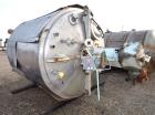 Used- Mueller Jacketed Mix Tank, Approximate 1500 Gallon,