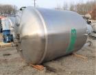 Used 2000 Gallon Sanitary Jacketed Mix Tank/Processor/Kettle