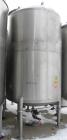 Used Mueller Tank, 2000 Gallon, Model F, 316 Stainless Steel, Vertical. 76