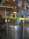 Used Mueller Tank, 2000 Gallon, Model F, stainless steel, vertical. 76