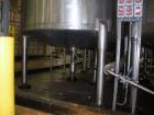 Used Mueller Tank, 2000 Gallon, Model F, stainless steel, vertical. 76