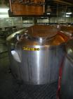 Used Mueller Tank, 2000 Gallon, stainless steel, vertical. 76