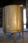 Used- Mueller Tank, Approximate 3,500 Gallon, 304 Stainless Steel, Vertical. 304 Stainless steel jacket. Approximate 96