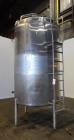 Used Mueller Tank, Approximately 2000 Gallon, 304 Stainless Steel, Vertical.