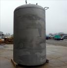 Used- Tank, Approximate 2,500 Gallon, 304 Stainless steel, Vertical.