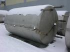 USED: Mueller tank, 3000 gallon, 304 stainless steel, vertical. 7' diameter x 10'6