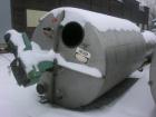 USED: Mueller tank, 3000 gallon, 304 stainless steel, vertical. 7' diameter x 10'6