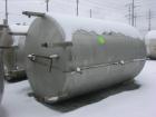USED: Mueller tank, 3000 gallon, 304 stainless steel, vertical. 7' diameter x 10'6