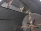 USED: Mueller tank, 3000 gallon, 304 stainless steel, vertical. 7' diameter x 10'6