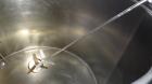 Used Mueller Tank, 1000 Gallons, 316 Stainless Steel, Vertical.  Approximately 76