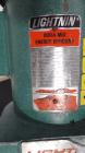 Used Mueller Tank, 1000 Gallon, 316 Stainless Steel, Vertical. Approximate 76” diameter x 57” straight side, open top with (2) covers, sloped bottom. (2) Lightnin clamp on agitators. (1) Model XJ-65V...