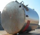 Used Ace Processing Equipment Company Tank, 1000 Gallon, Model CVS, 316 Stainless Steel, Vertical. 66