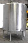 Used- Perma-San Tank, 2000 Gallon, Model CVC, 304 Stainless Steel Vertical. 84