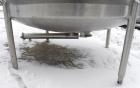 Used Lake Process Systems Tank, 1000 Gallon, Model LPS-1000, 304 Stainless Steel, Vertical. 60
