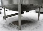 Used Lake Process Systems Tank, 1000 Gallon, Model LPS-1000, 304 Stainless Steel, Vertical. 60