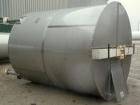 Used Tank, 4200 Gallon, 304 Stainless Steel, Vertical. 100