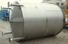 Used- Tank, 4200 Gallon, 304 Stainless Steel, Vertical. 100