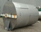 Used- Tank, 4200 Gallon, 304 Stainless Steel, Vertical. 100