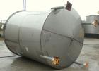 Used Tank, 4200 Gallon, 304 Stainless Steel, Vertical. 100