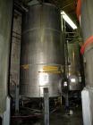 Used Tank, 3800 Gallon,  Stainless Steel, Vertical. 84