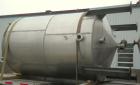 Used Tank, 2800 Gallon, 316 Stainless Steel, Vertical. 84