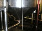 Used Tank, 1900 Gallon, stainless steel, vertical. 76