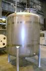 Used Tank, 1075 Gallon, 304 Stainless Steel, Vertical. 72