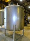 Used Tank, 1075 Gallon, 304 Stainless Steel, Vertical. 72