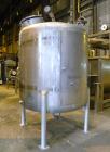 Used Tank, 1075 Gallon, 304 Stainless Steel, Vertical. 72