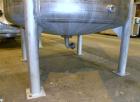 Used Tank, 1075 Gallon, 304 Stainless Steel, Vertical. 72