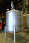 Used Tank, 1075 Gallon, 304 Stainless Steel, Vertical. 72