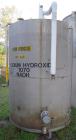 Used Tank, 1400 Gallon, Stainless Steel, Vertical. 66