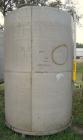 Used Tank, 1400 Gallon, Stainless Steel, Vertical. 66
