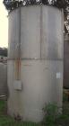 Used- Tank, 2800 Gallons, Stainless Steel, Vertical. Approximately 78