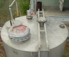 Used Bendel Tank, 3,000 Gallon, 304 Stainless Steel, Vertical. 94